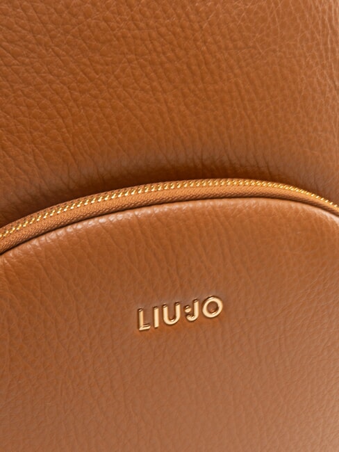 MANHATTAN Medium round backpack with pocket gingerbread - Women&rsquo;s Bags