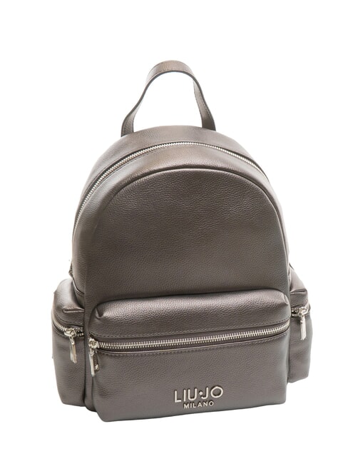 EVRIM Medium backpack with pockets anthracite met. - Women’s Bags