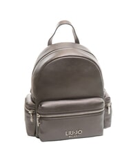 LIUJO EVRIM Medium backpack with pockets anthracite met. - Women’s Bags - 2