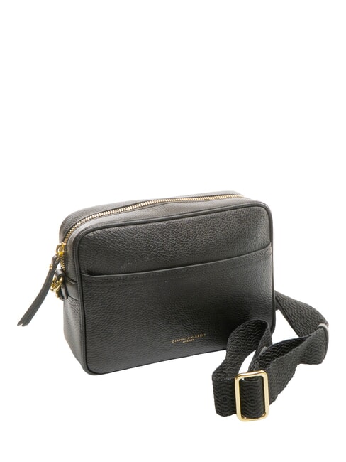 NINA Leather camera case bag Black - Women’s Bags