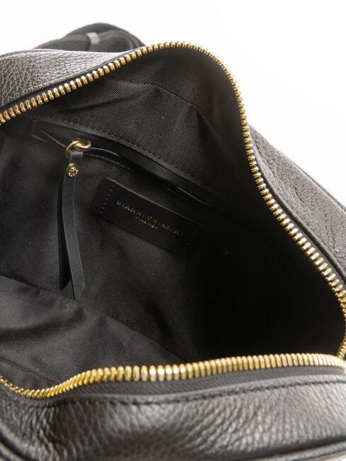 NINA Leather camera case bag Black - Women’s Bags