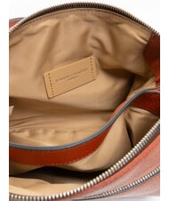 GIANNI CHIARINI THREE Shoulder bag, in leather brick red - Women’s Bags - 5