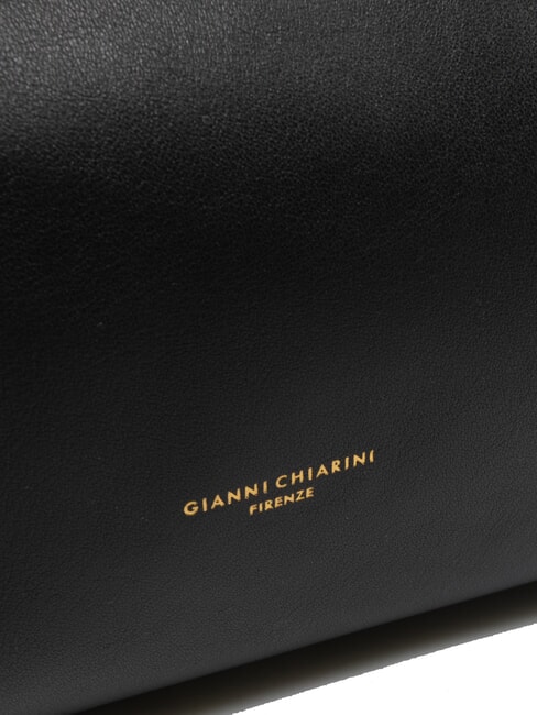 TILDA Leather shoulder bag with shoulder strap Black - Women’s Bags