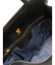 GIANNI CHIARINI TILDA Leather shoulder bag with shoulder strap Black - Women’s Bags - 5