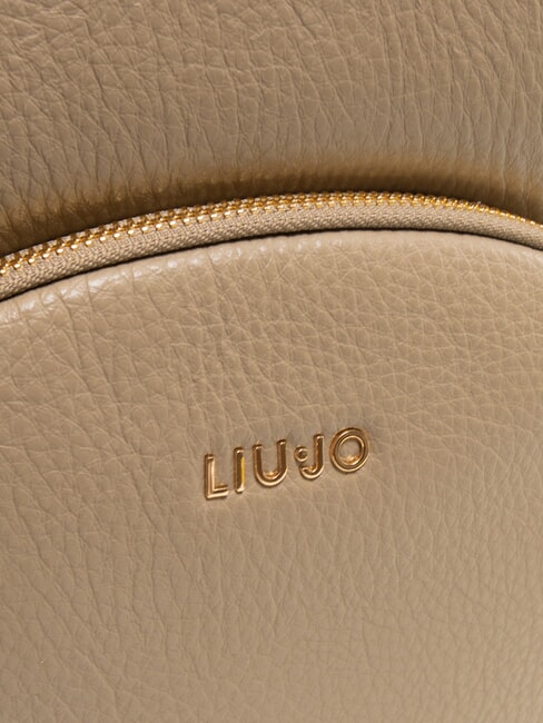 MANHATTAN Medium round backpack with pocket desert taupe - Women&rsquo;s Bags