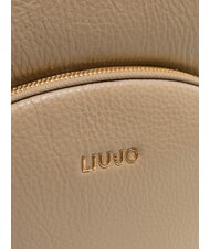 LIUJO MANHATTAN Medium round backpack with pocket desert taupe - Women&rsquo;s Bags - 4