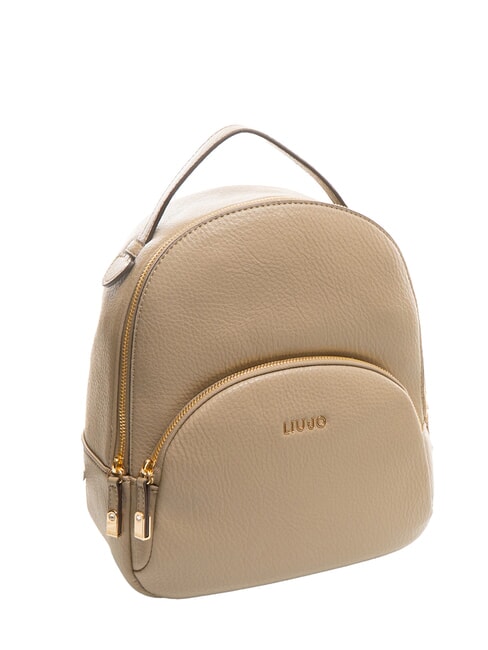 MANHATTAN Medium round backpack with pocket desert taupe - Women&rsquo;s Bags