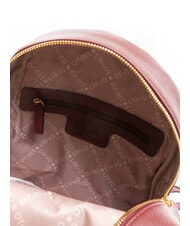 LIUJO EVRIM Medium backpack with pockets red wine - Women’s Bags - 5