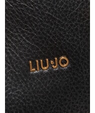 LIUJO MANHATTAN Medium Handbag BLACK - Women’s Bags - 3