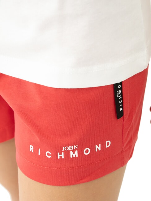 CICAM Complete with t-shirt and Bermuda shorts white/red - Children's tracksuits