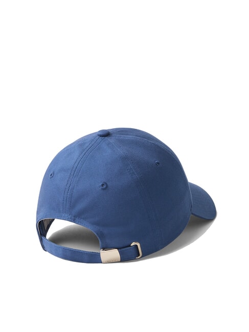 CKJ MONO LOGO Cotton baseball cap blue jeans - Hats