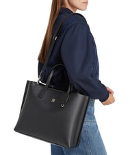 TOMMY HILFIGER TH DISTINCT Handbag, with removable shoulder strap black - Women’s Bags - 4