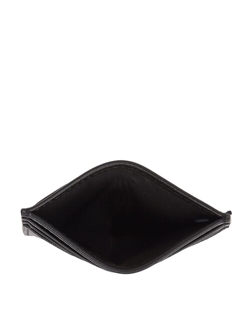 TH FOUNDATION Leather card holder black - Men’s Wallets