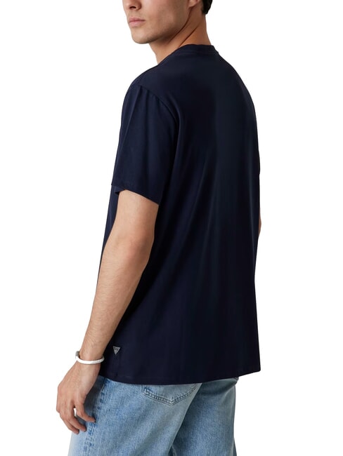 BSC EMBROIDERY LOGO Cotton T-shirt with embroidered logo smart blue multi - T-shirt