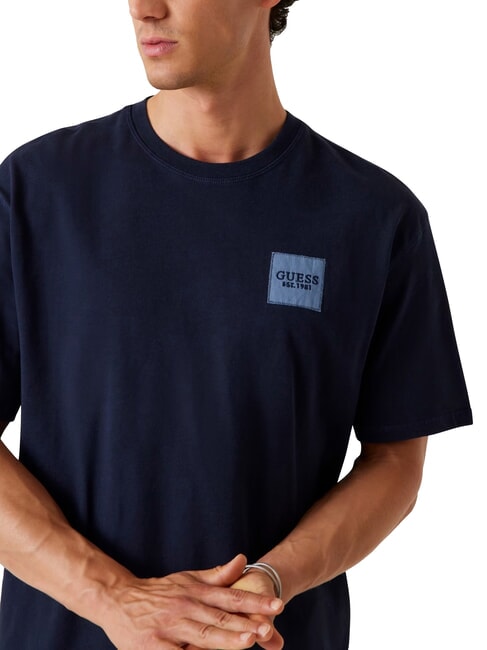 PATCH AT CHEST  Cotton T-Shirt smartblue - T-shirt