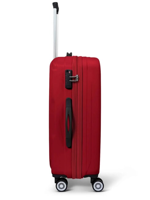 FLIGHT Medium size trolley red tango - Rigid Trolley Cases