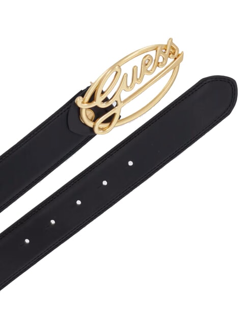 LOGO Shortenable belt BLACK - Belts