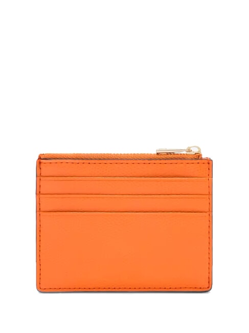 CAMELIA Leather card holder / coin purse paprika - Women’s Wallets