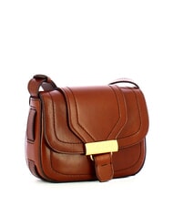 THE BRIDGE BENEDETTA  Mini shoulder bag, in leather BROWN - Women’s Bags - 2