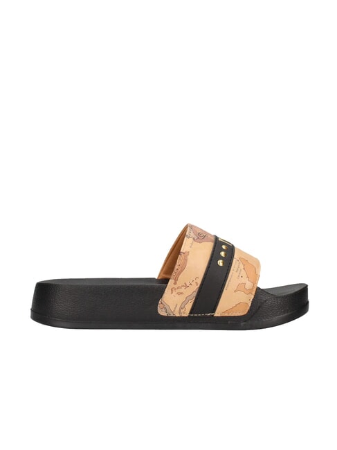 GEO  Slippers geo beige/black - Women’s shoes