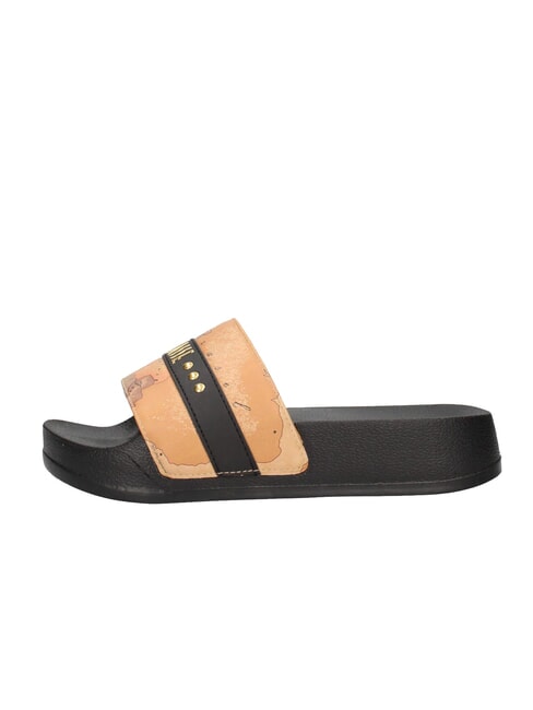 GEO  Slippers geo beige/black - Women’s shoes