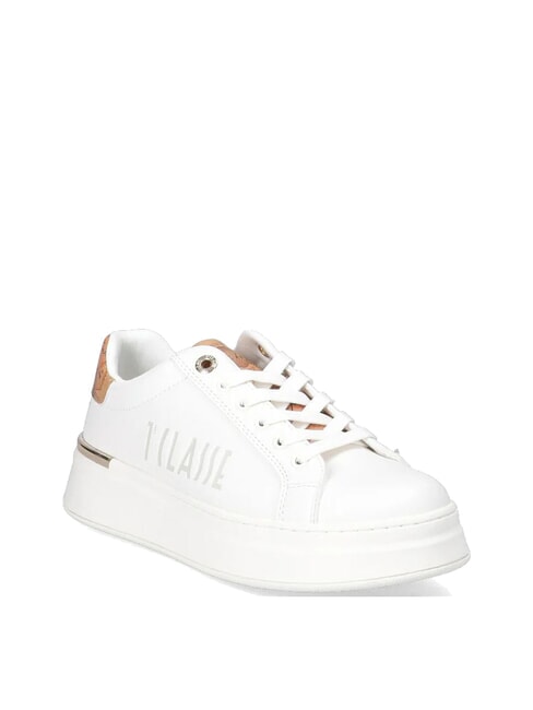 GEO JR High sneakers with side logo White / Geo Beige - Women’s shoes