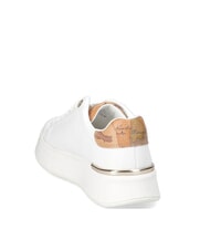 ALVIERO MARTINI PRIMA CLASSE GEO JR High sneakers with side logo White / Geo Beige - Women’s shoes - 5