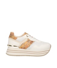 ALVIERO MARTINI PRIMA CLASSE GEO JR Platform sneakers White / Geo Beige - Women’s shoes - 2