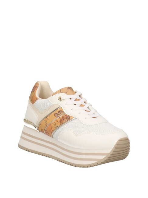 GEO JR Platform sneakers White / Geo Beige - Women’s shoes