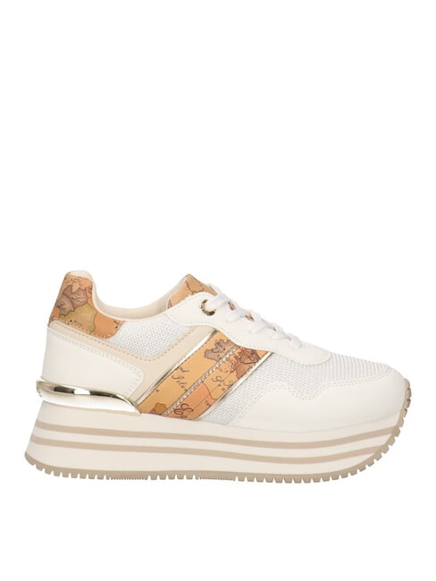GEO JR Platform sneakers White / Geo Beige - Women&rsquo;s shoes