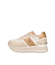 ALVIERO MARTINI PRIMA CLASSE GEO JR Platform sneakers sand/geo beige - Women’s shoes - 4