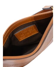 THE BRIDGE DANTE  Leather Necessaire Cognac / Gold - Sachets & Travels Cases - 5
