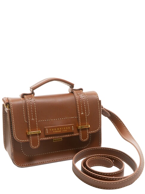 ESTER  Mini Handbag, with shoulder strap BROWN - Women’s Bags