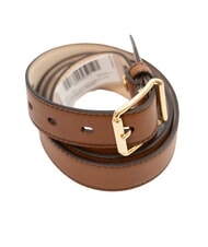THE BRIDGE BRUNELLESCHI  Leather belt BROWN - Belts - 3