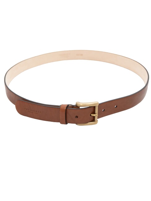 BERENICE  Leather Belt Made in Italy BROWN - Belts