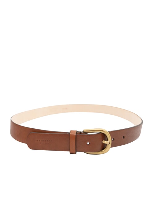 BERENICE Women's Leather Belt BROWN - Belts