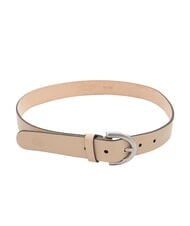 THE BRIDGE BERENICE  Leather belt butter abb. ruthenium w. - Belts - 2