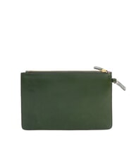 THE BRIDGE FIONA Flat leather clutch with cuff english green abb. gold - Women’s Bags - 3