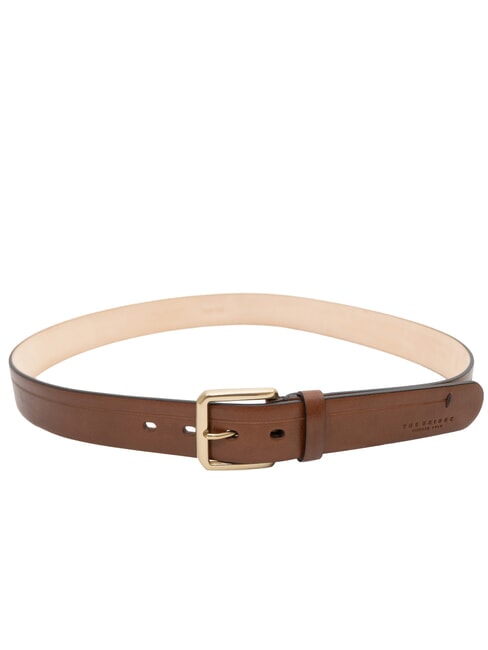 BRUNELLESCHI  Leather Belt Made in Italy BROWN - Belts