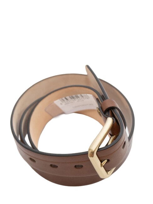 BRUNELLESCHI  Leather Belt Made in Italy BROWN - Belts