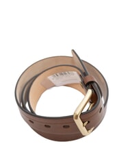THE BRIDGE BRUNELLESCHI  Leather Belt Made in Italy BROWN - Belts - 3