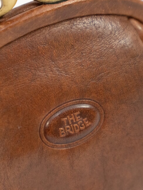 STORY  Leather coin purse BROWN - Men’s Wallets