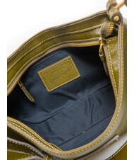 THE BRIDGE GIORGIA Leather shoulder bag thyme abb gold - Women’s Bags - 5