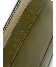THE BRIDGE GIACOMO  Beauty in leather thyme/dark ruthenium - Beauty Case - 3