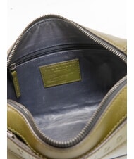 THE BRIDGE GIACOMO  Beauty in leather thyme/dark ruthenium - Beauty Case - 5