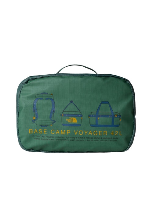 BASE CAMP VOYAGER 42L backpack bag duck green/shady blue - Duffle bags