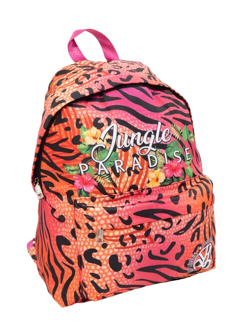 JUNGLE PARADISE Printed backpack fuchsia - Women’s Bags