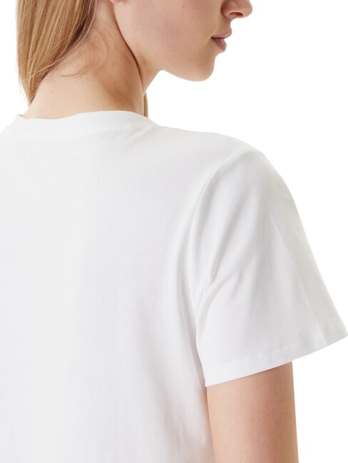 FLOWER BLING T-shirt with print and application purwhite - T-shirt