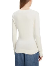 GUESS KENZIE LOGO V-neck sweater - Women's Sweaters