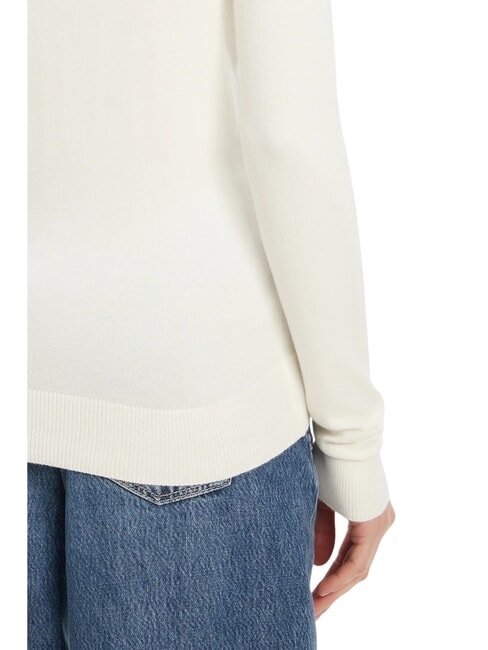 KENZIE LOGO V-neck sweater cremwhi - Women's Sweaters